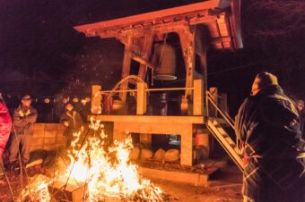 札所１７番定林寺除夜の鐘