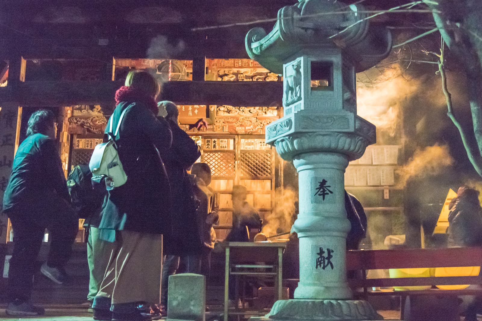 札所１７番定林寺除夜の鐘