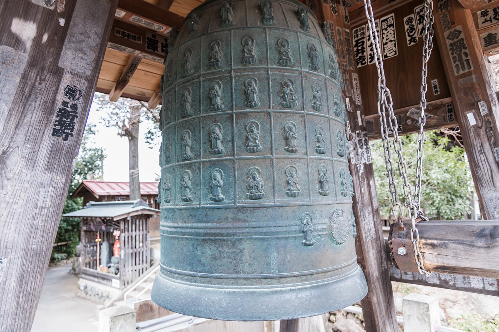 札所１７番定林寺除夜の鐘