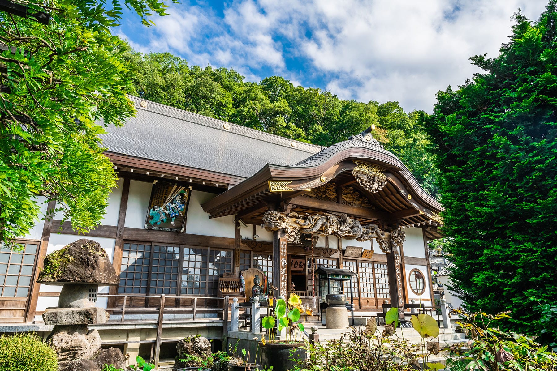 秩父札所12番　仏道山・野坂寺