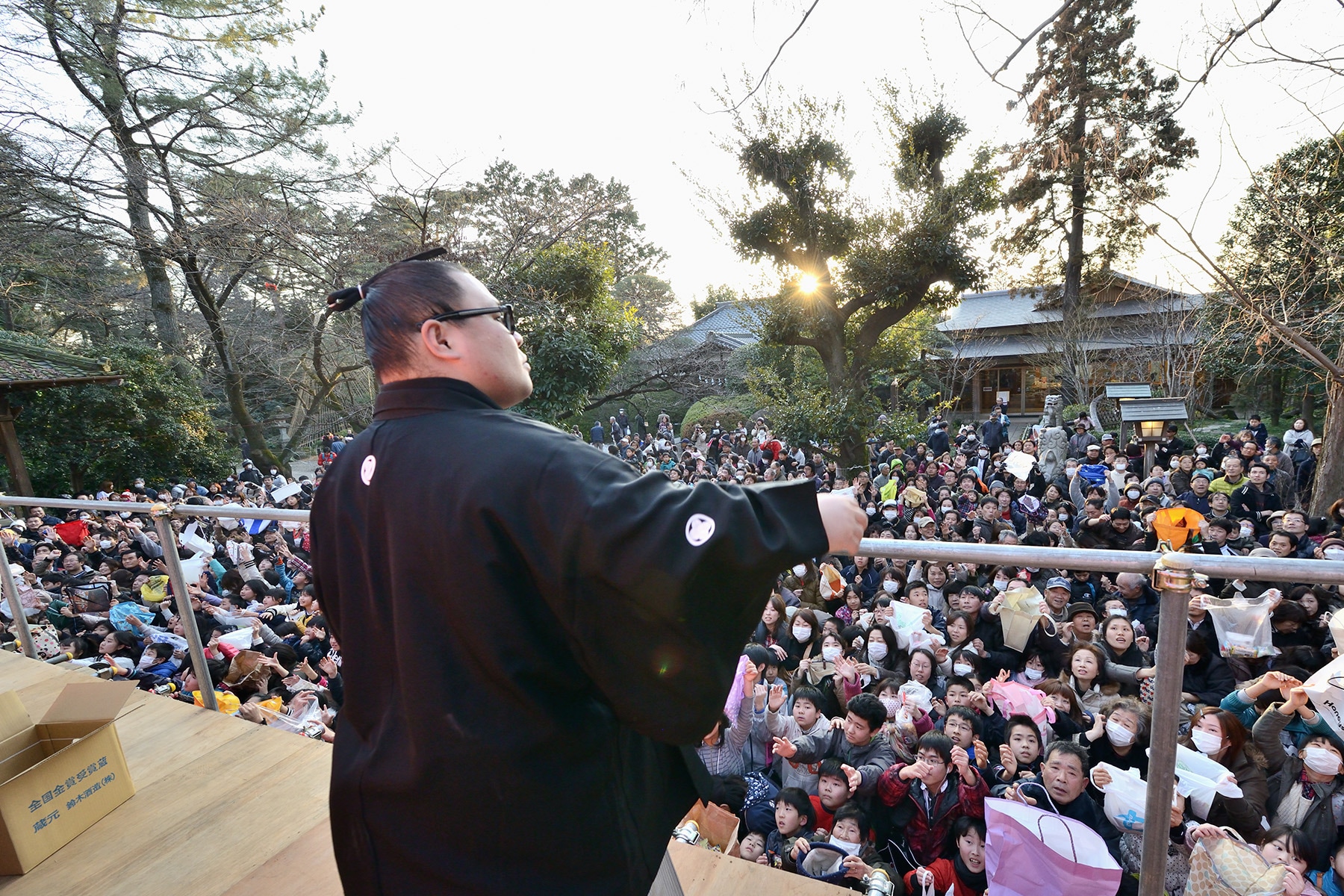節分豆まき 岩槻久伊豆神社