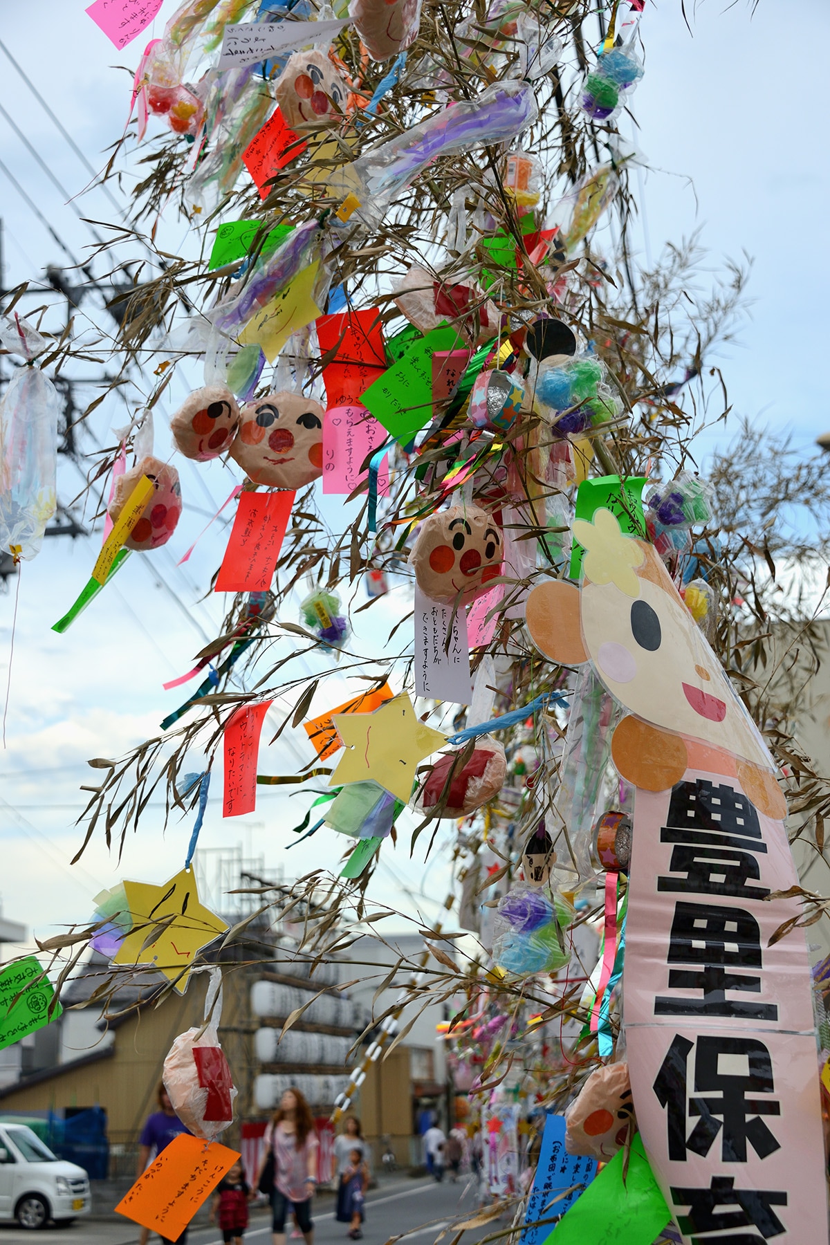 深谷七夕まつり 深谷市旧中山道沿い　