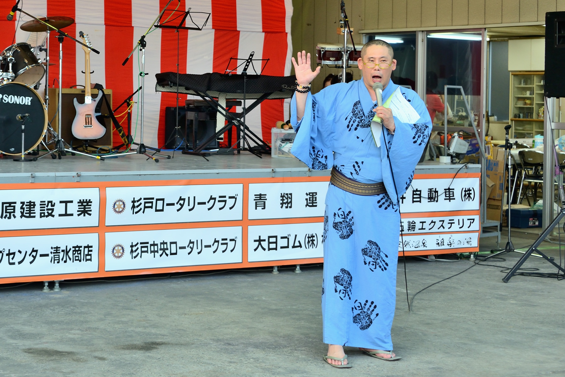 古利根川流灯まつり 杉戸町古利根川河畔