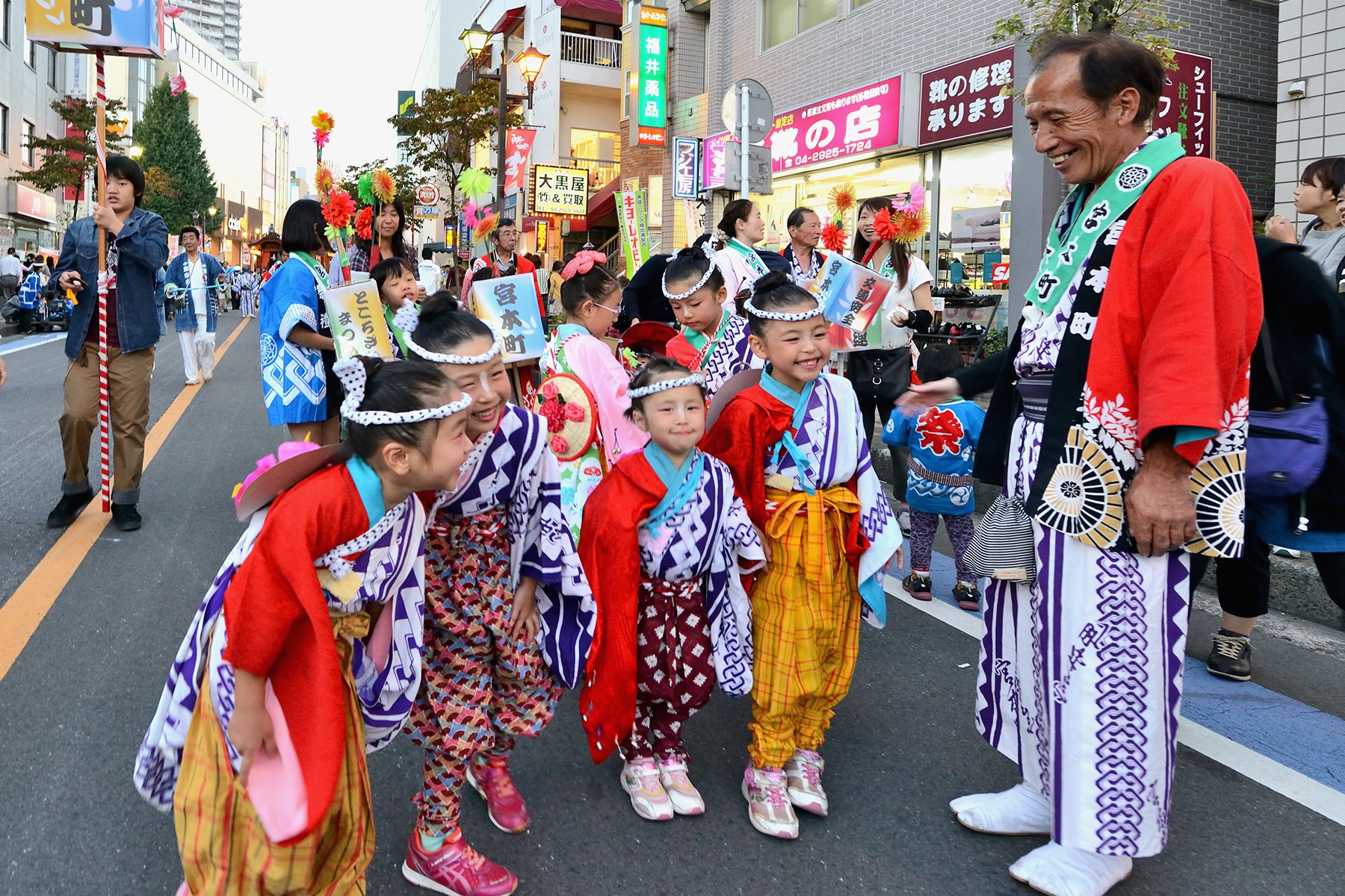 ところざわまつり 西武所沢駅西口・銀座通り付近