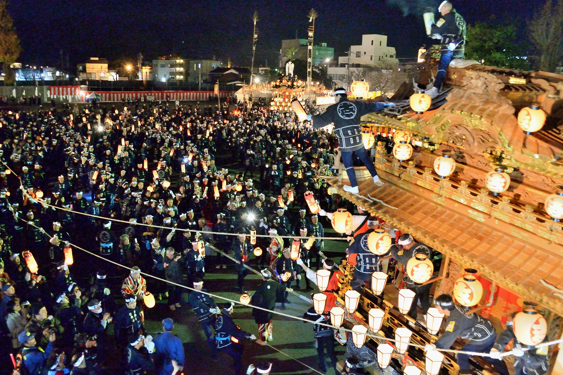 秩父夜祭 秩父神社と秩父市内