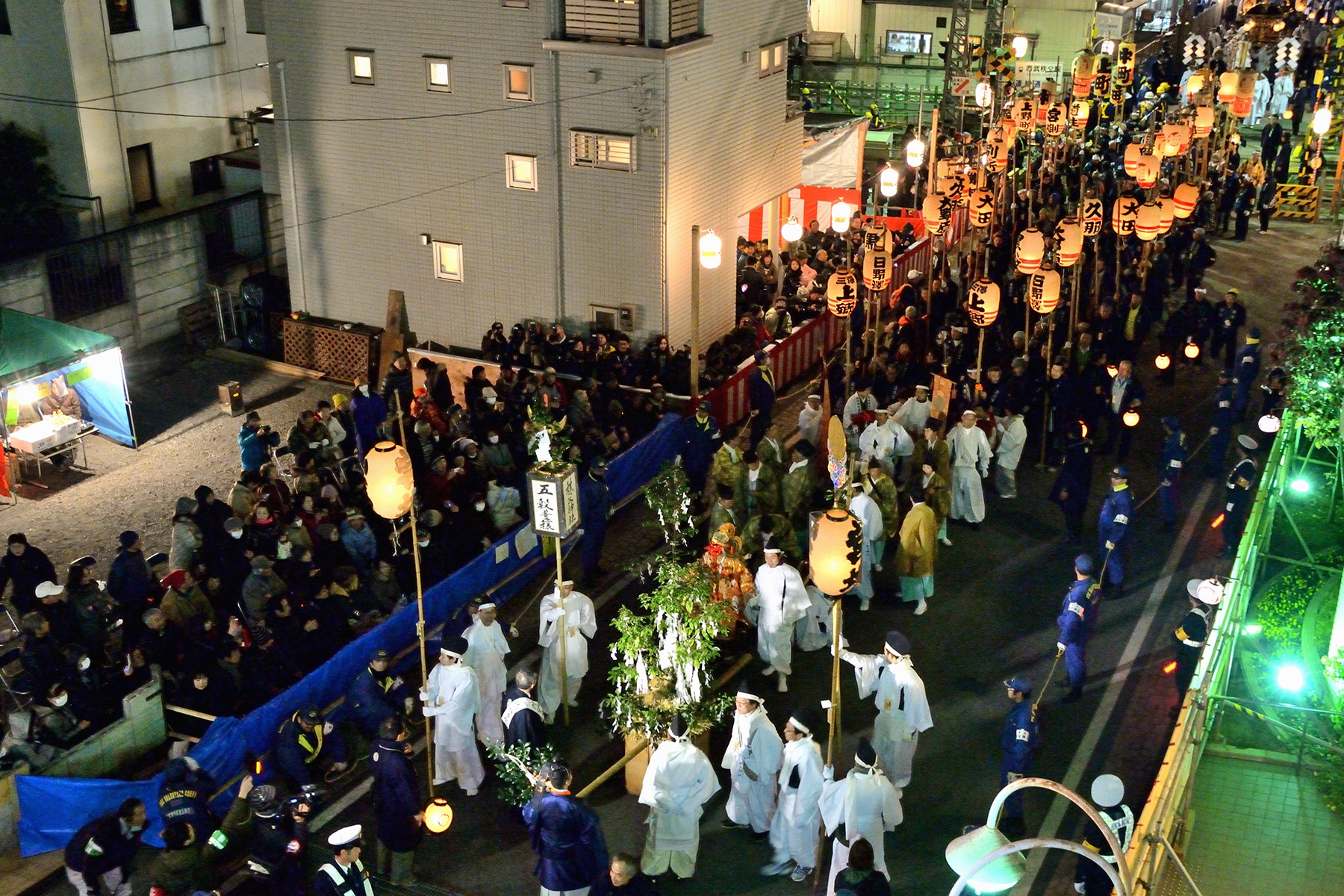 秩父夜祭 秩父神社と秩父市内