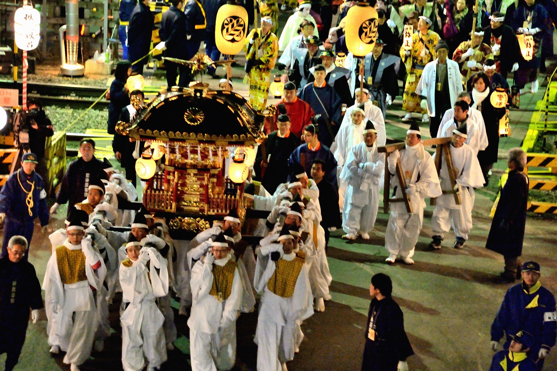 秩父夜祭 秩父神社と秩父市内