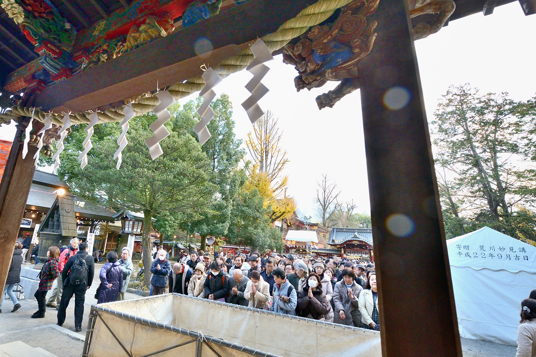 秩父夜祭 秩父神社と秩父市内