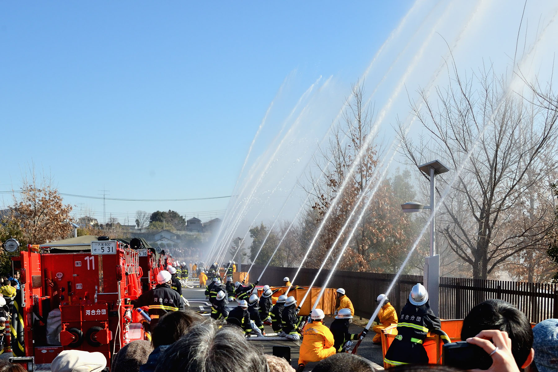 さいたま市消防出初式 大宮消防署訓練所