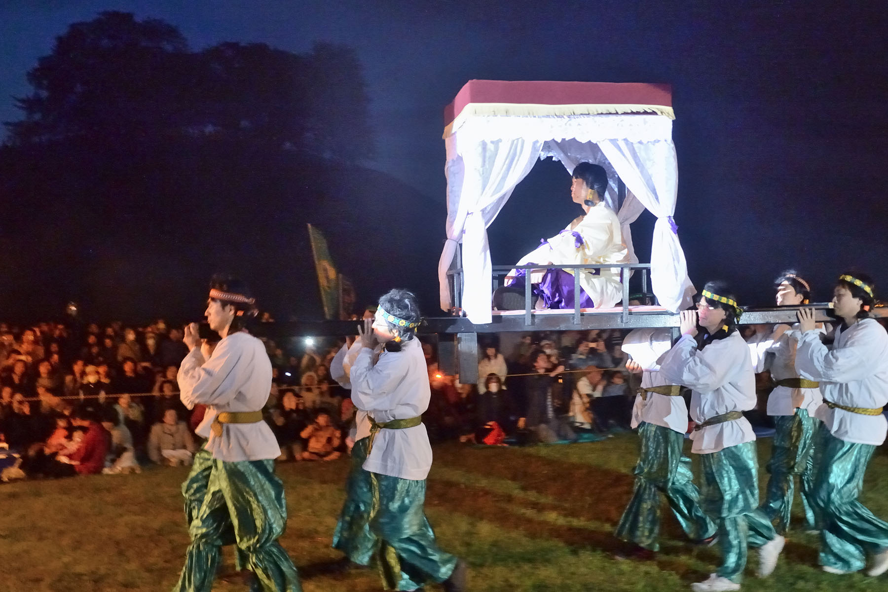 さきたま火祭り さきたま古墳公園