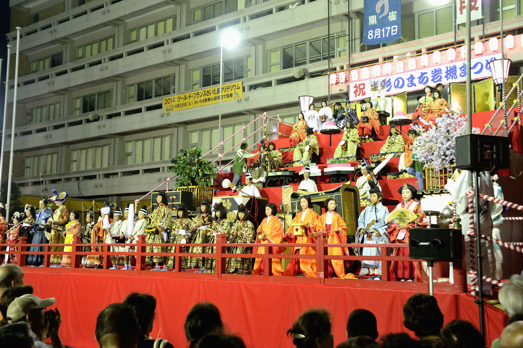 岩槻まつり 旧岩槻区役所お祭り広場