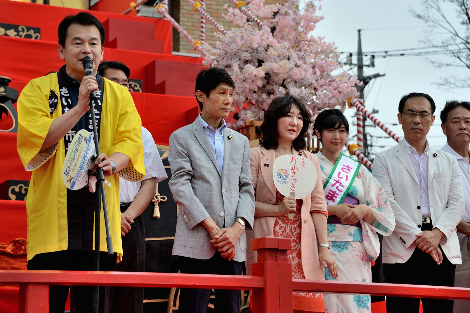 岩槻まつり 旧岩槻区役所お祭り広場