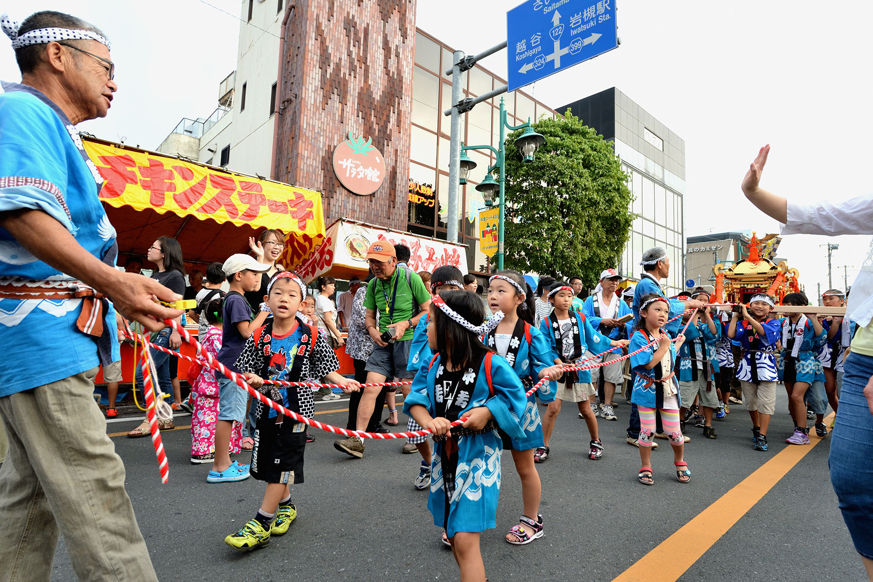 岩槻まつり 旧岩槻区役所お祭り広場