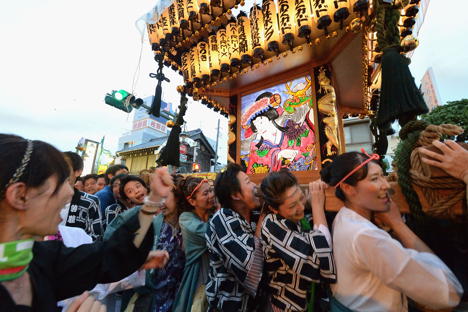 岩槻まつり 旧岩槻区役所お祭り広場