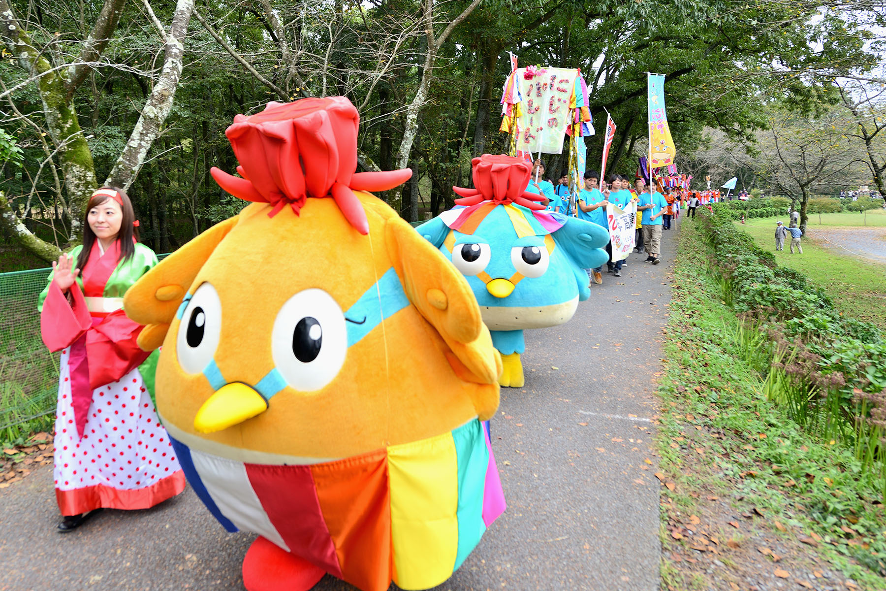 にじのパレード2014秋 日高市巾着田