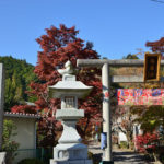 秩父御嶽神社の紅葉 東郷公園秩父御嶽神社