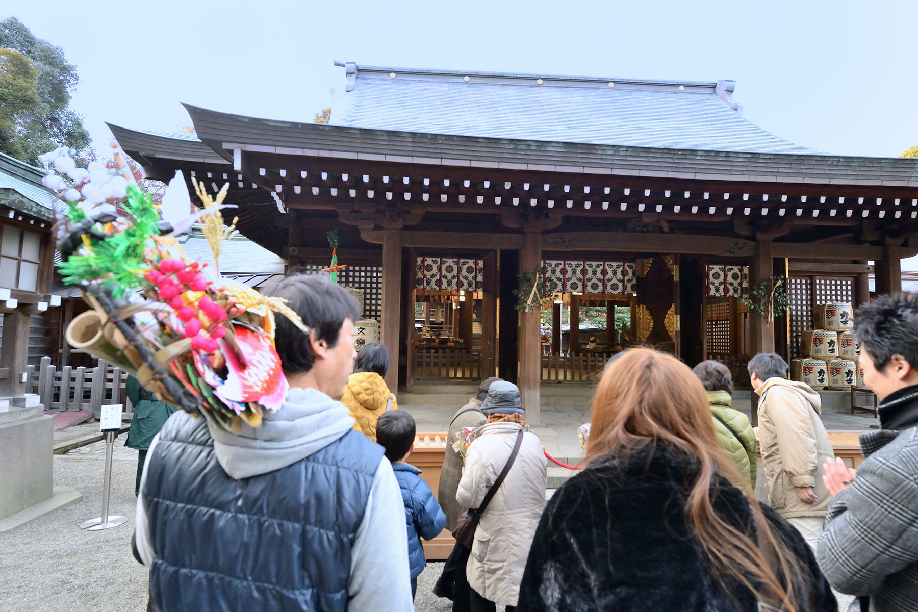 大宮氷川神社十日市 大宮氷川神社参道