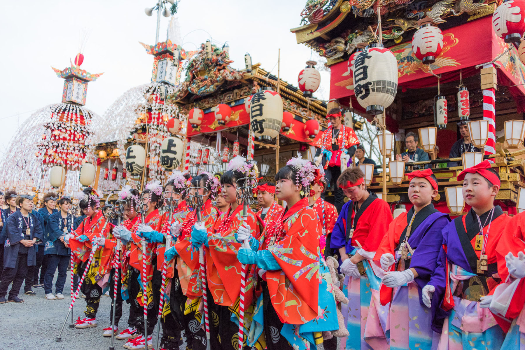 小鹿野春まつり 小鹿（おしか）神社例大祭