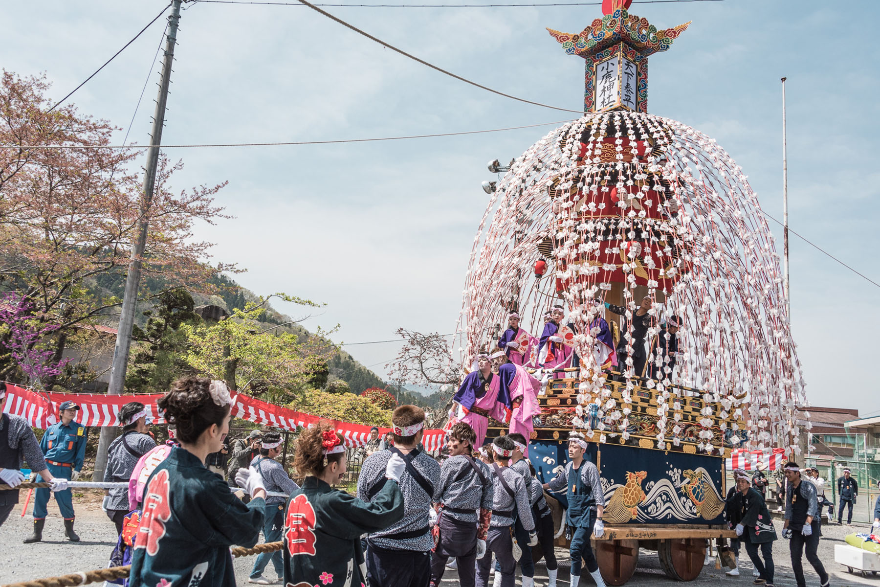 小鹿野春まつり 小鹿（おしか）神社例大祭