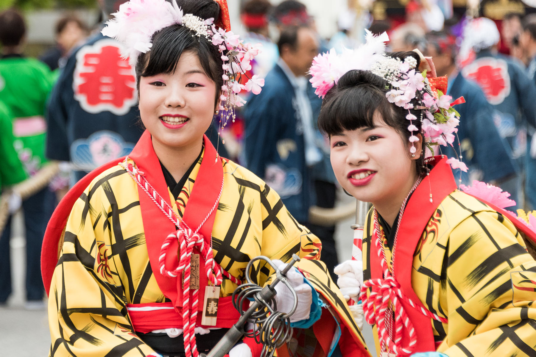 小鹿野春まつり 小鹿（おしか）神社例大祭