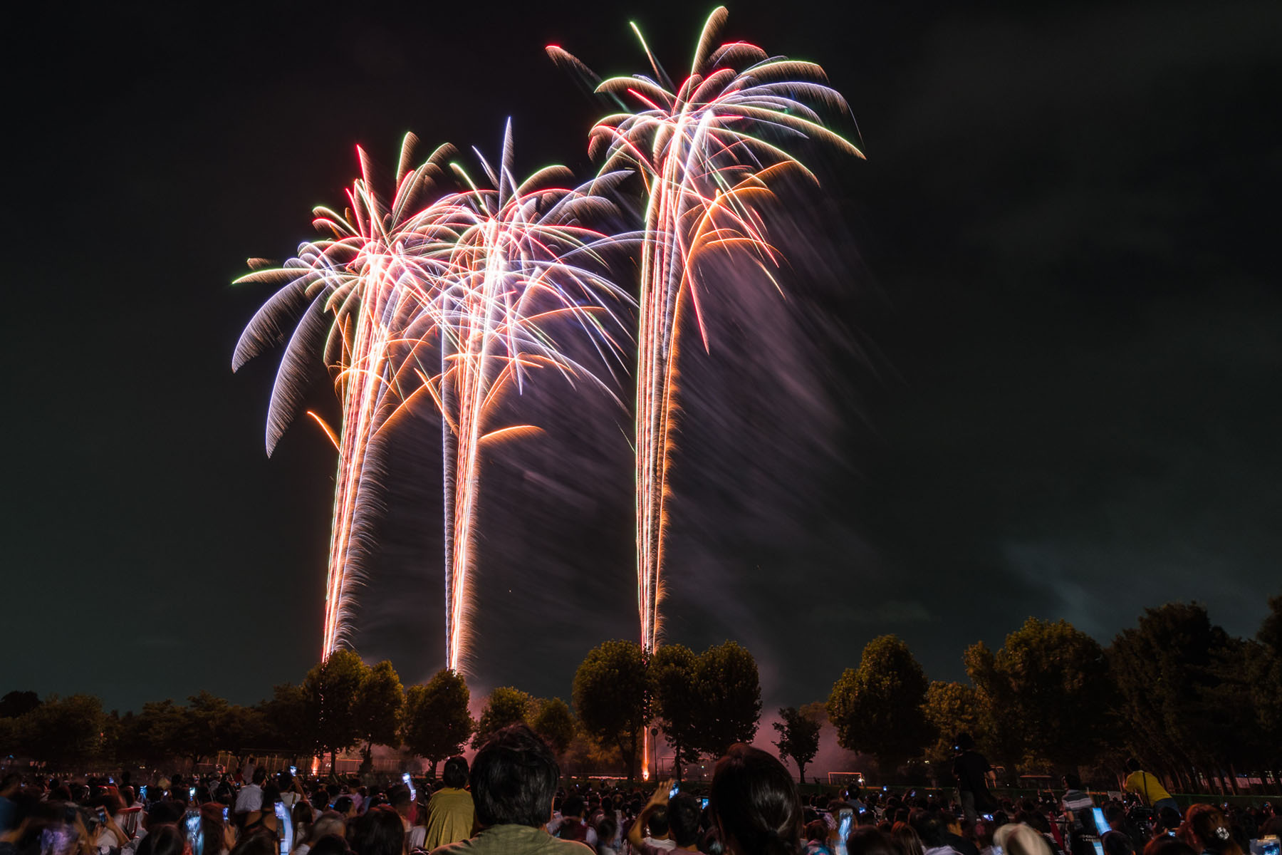 さいたま市花火大会 東浦和大間木公園会場