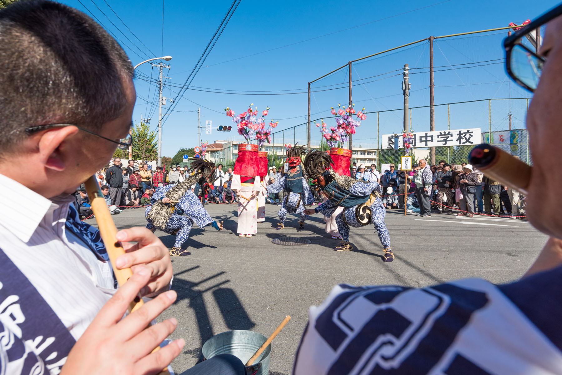 入間万燈まつり 入間市産業文化センター周辺