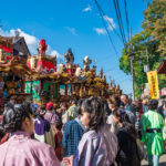 本庄まつり 本庄市銀座通り付近