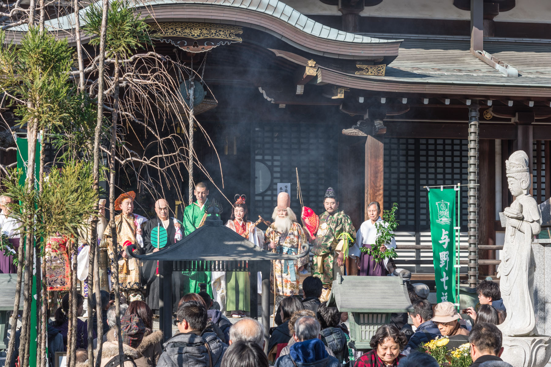 与野七福神仮装パレード 与野本町通り周辺