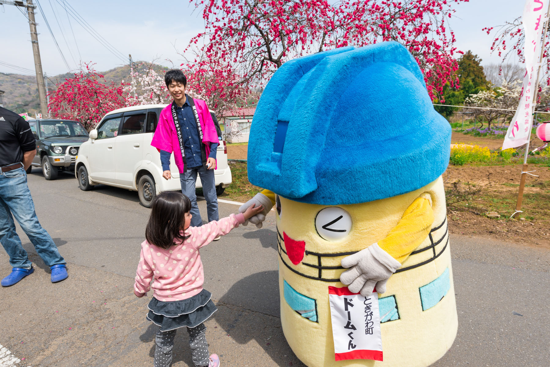 ときがわ 花桃の里 八幡神社周辺