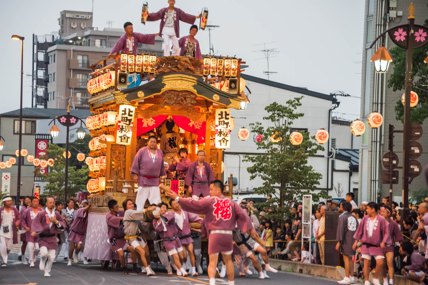 幸手夏祭り（八坂の夏祭り） 幸手駅前通り・中央通り周辺