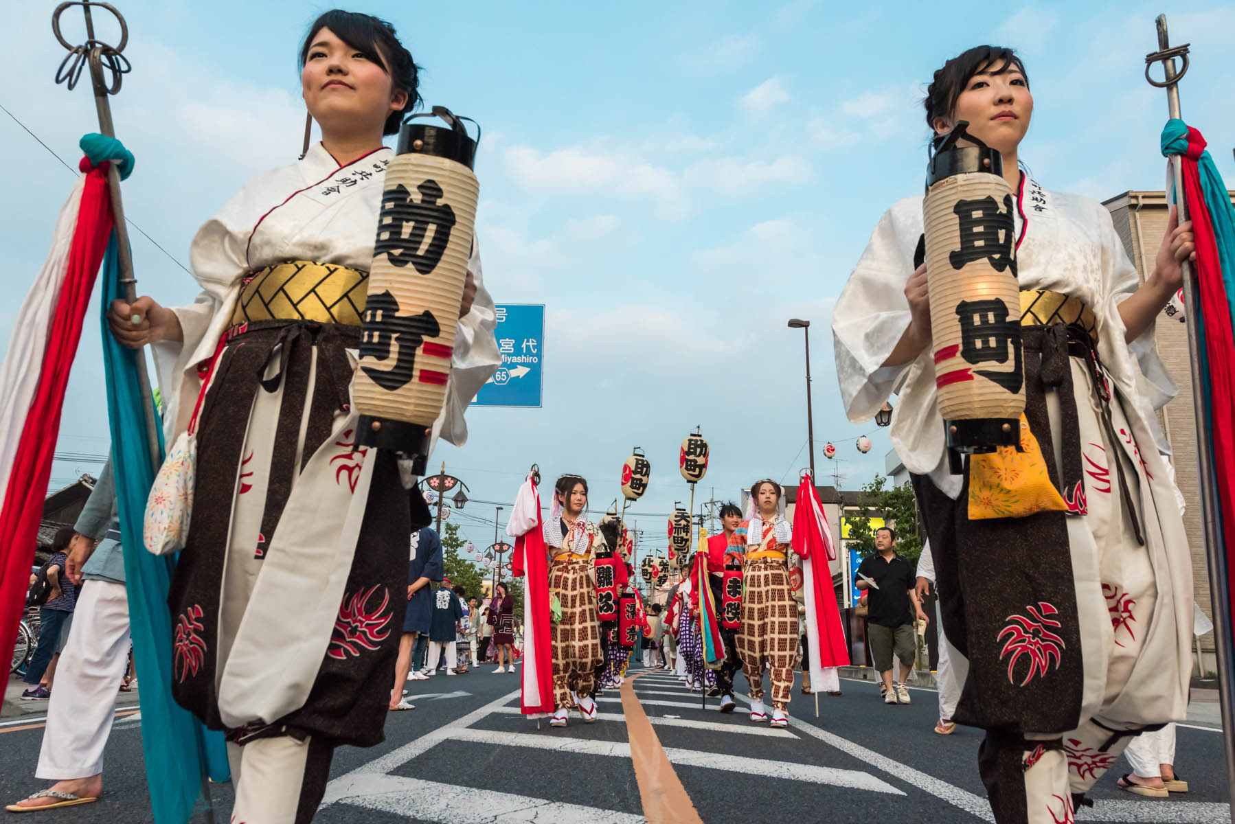 幸手夏祭り（八坂の夏祭り） 幸手駅前通り・中央通り周辺