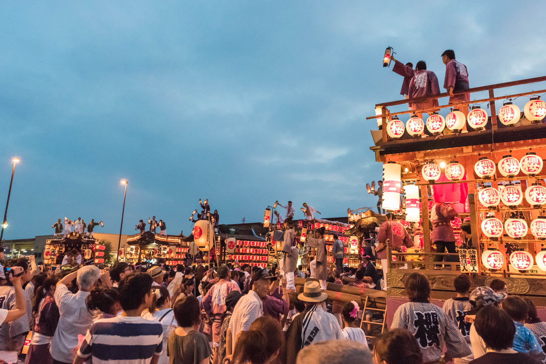 幸手夏祭り（八坂の夏祭り） 幸手駅前通り・中央通り周辺