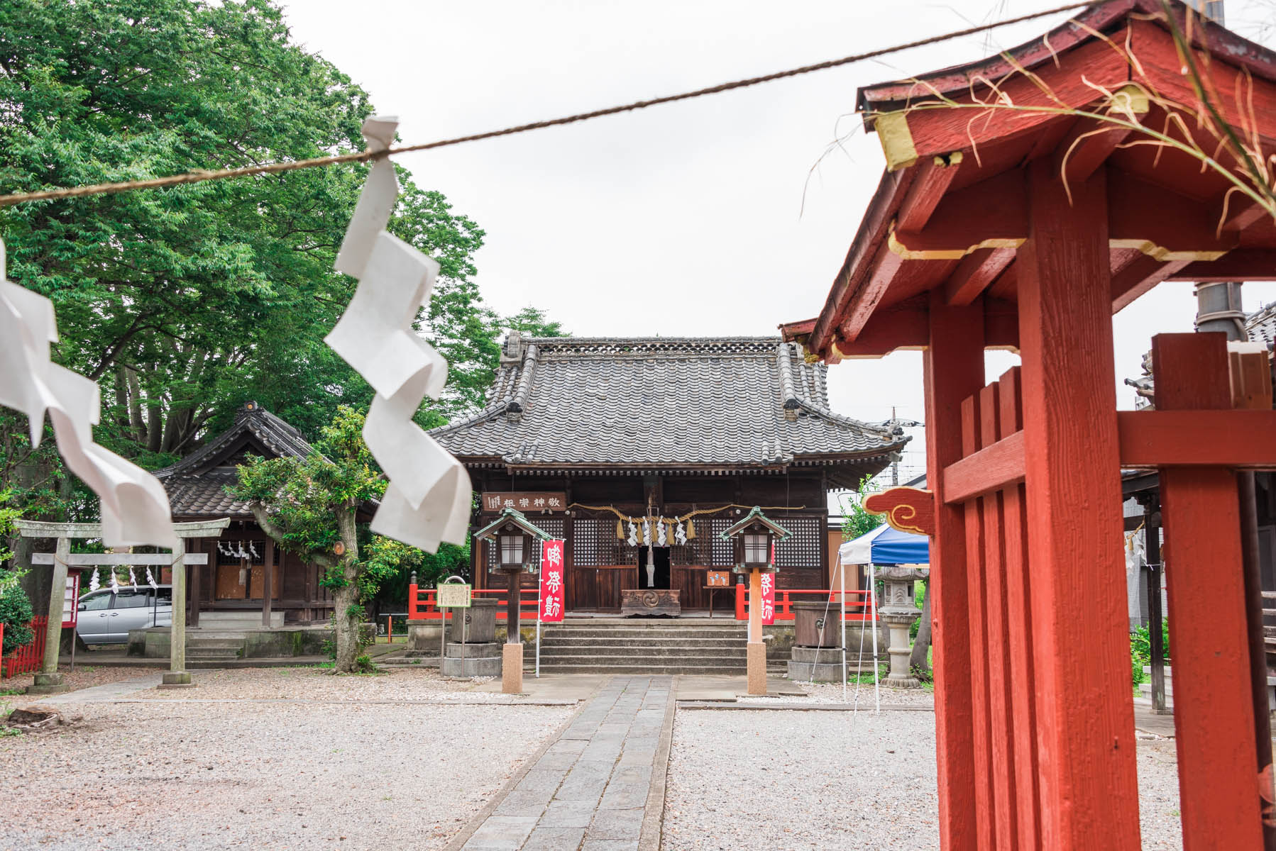 幸手夏祭り（八坂の夏祭り） 幸手駅前通り・中央通り周辺