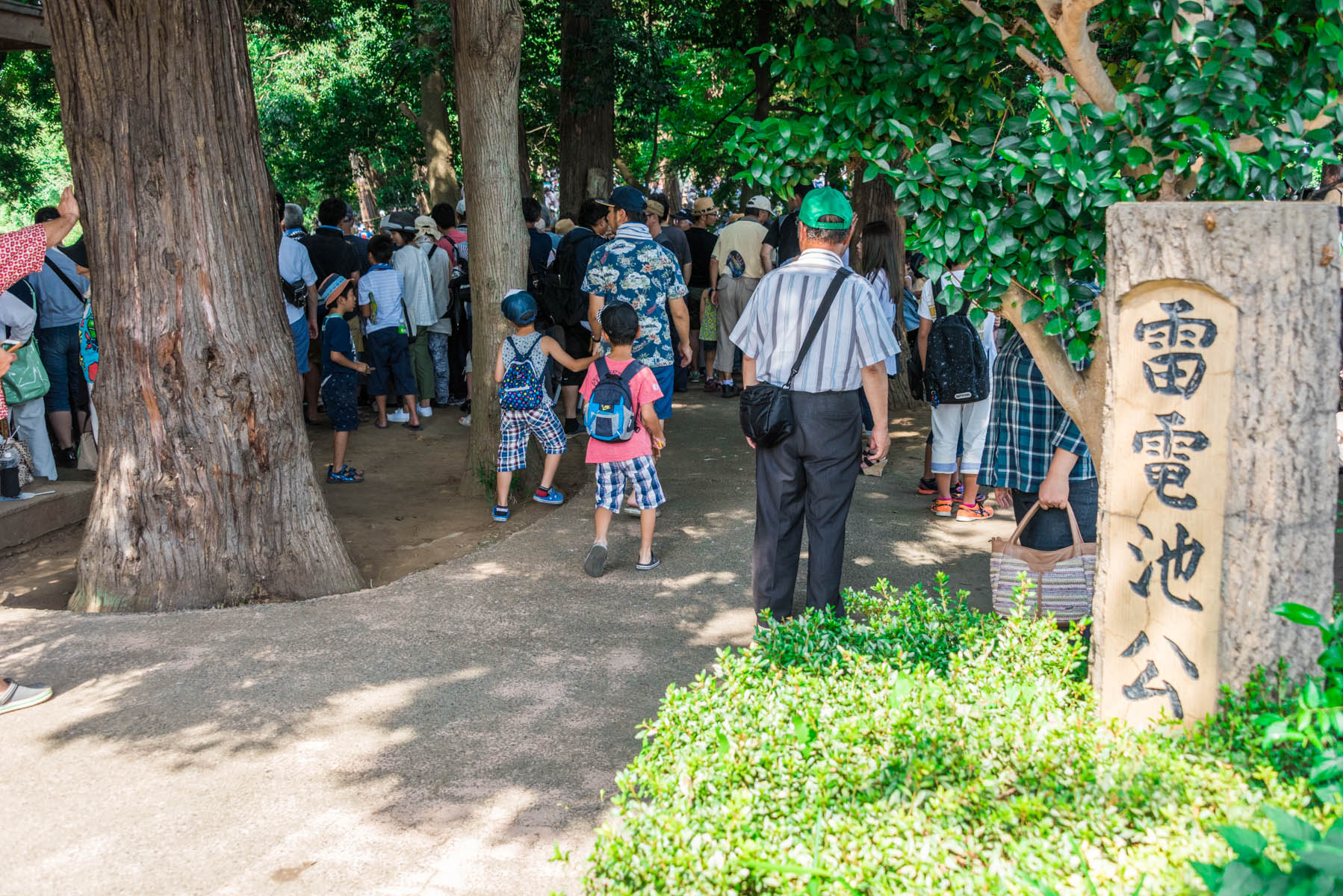 脚折雨乞（すねおりあまごい） 脚折地区・雷電池公園　