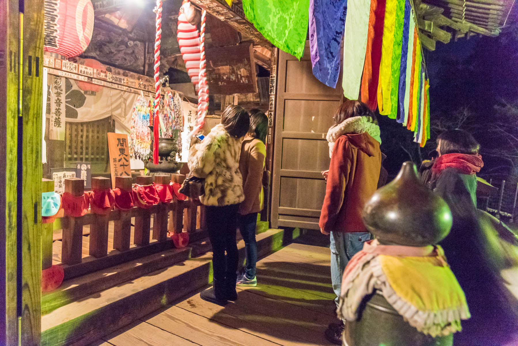 安楽寺（吉見観音）除夜の鐘 板東札所第11番 岩殿山 安楽寺