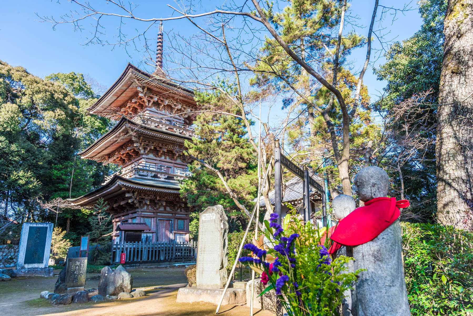 安楽寺（吉見観音）除夜の鐘 板東札所第11番 岩殿山 安楽寺