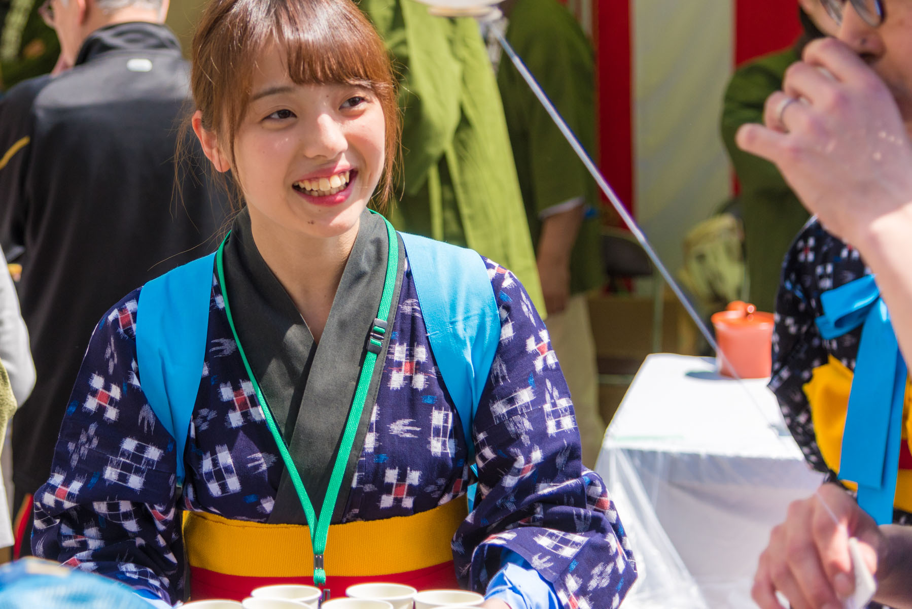 狭山新茶と花いっぱいまつり 狭山市役所庁舎ロータリー