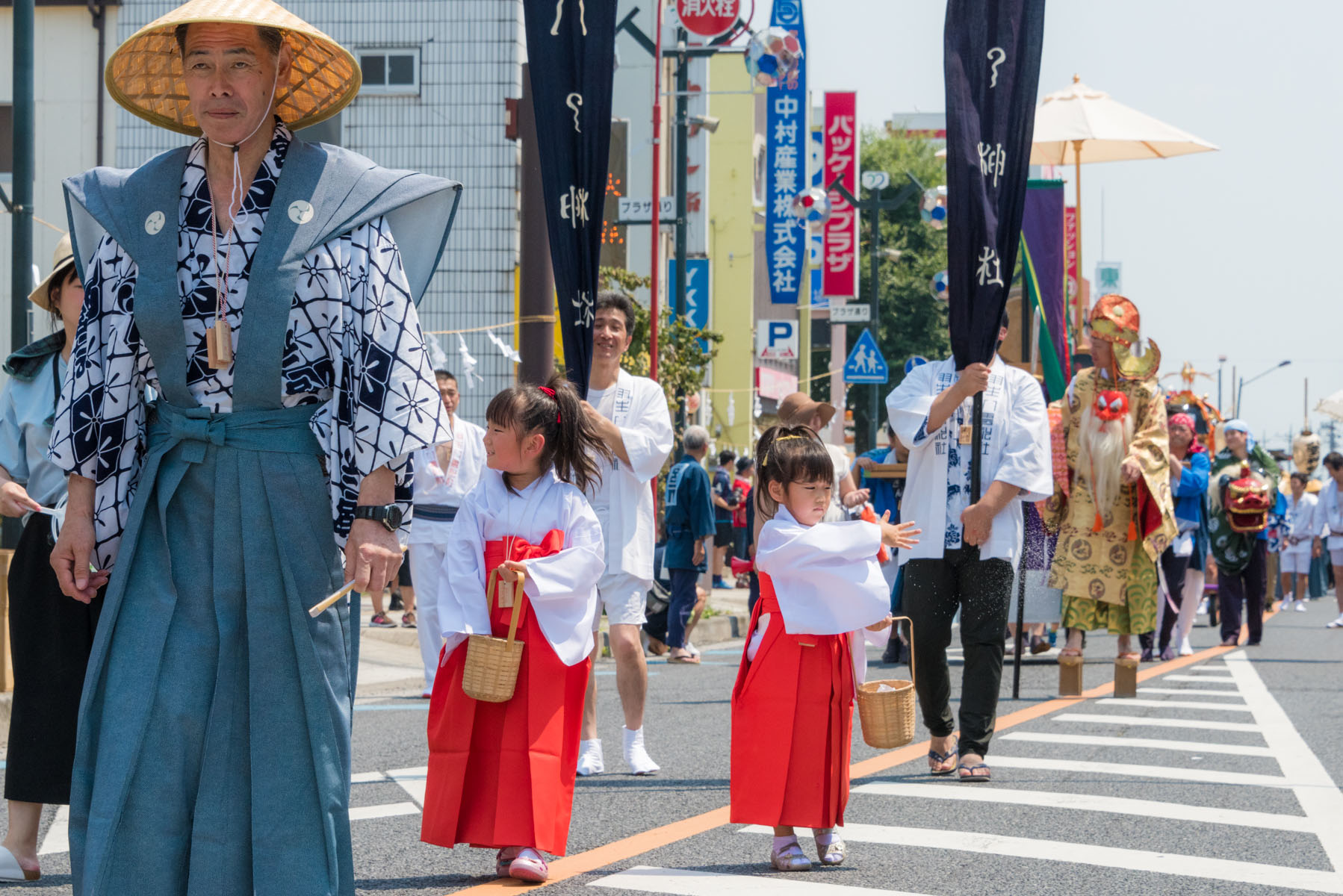 羽生てんのうさま夏祭り 羽生市内プラザ通りなど