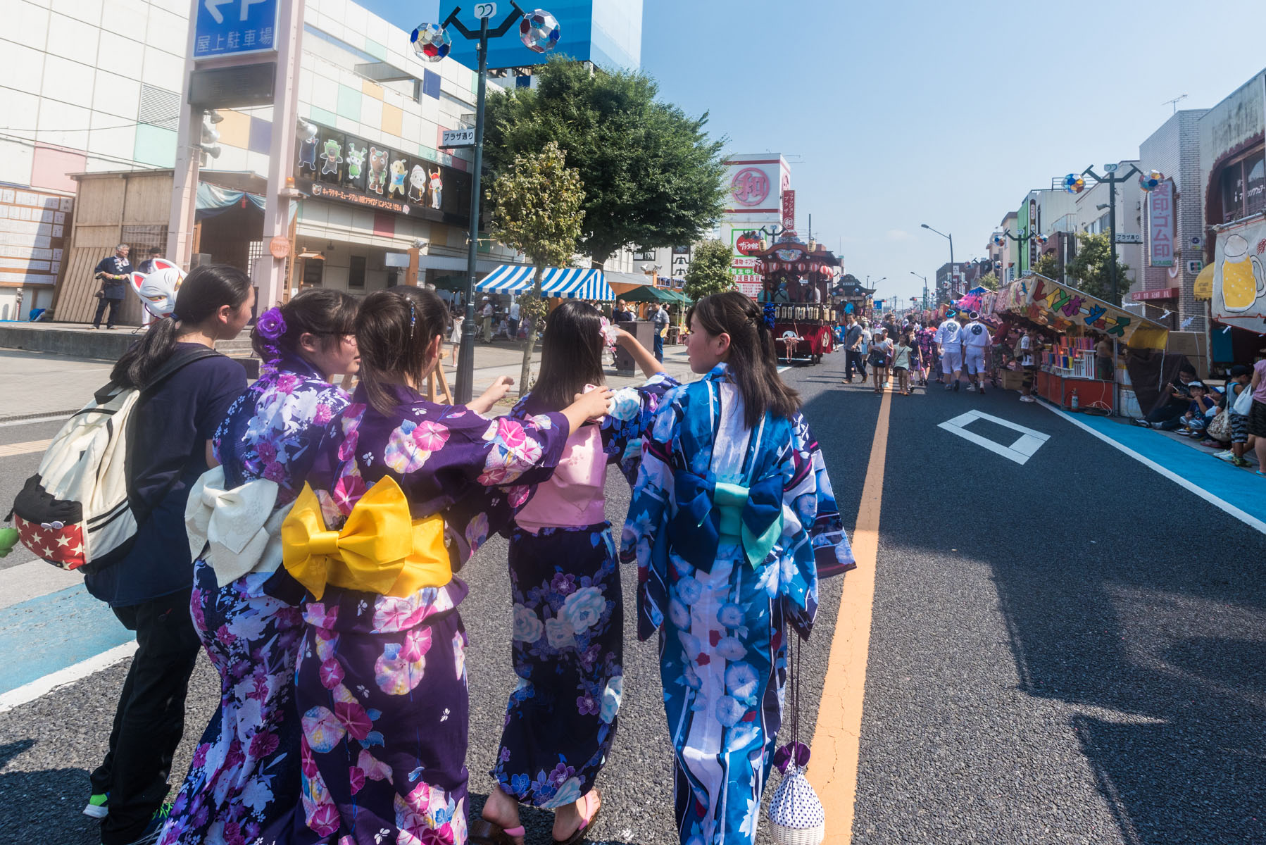 羽生てんのうさま夏祭り 羽生市内プラザ通りなど