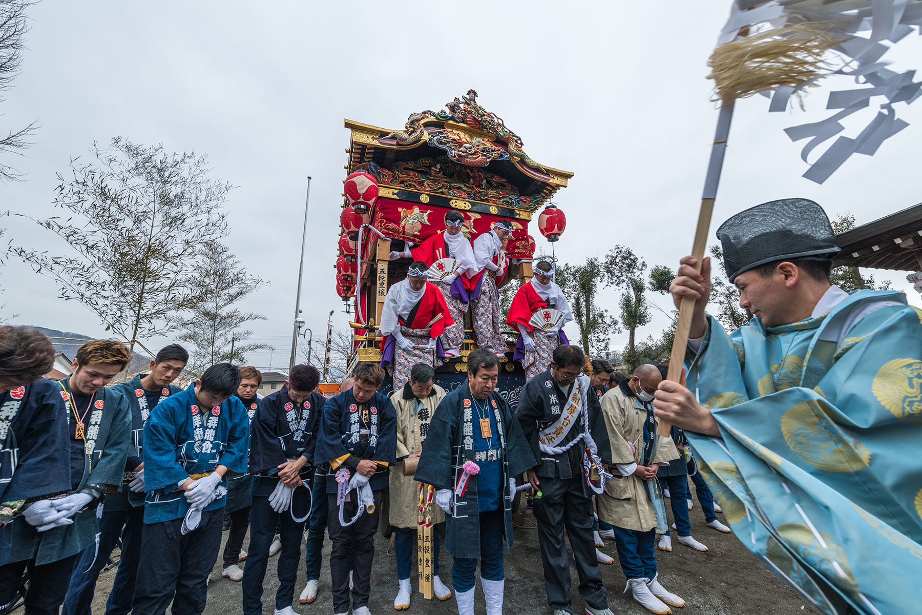 山田の春祭り 恒持神社