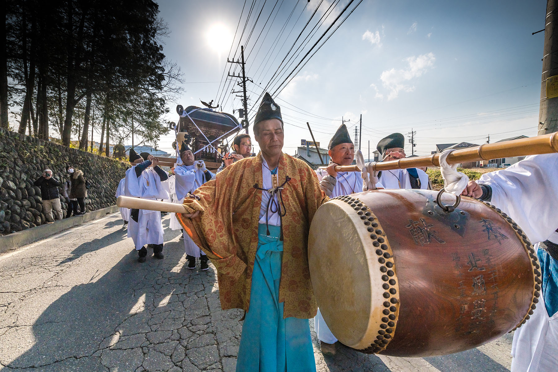 山田の春祭り 恒持神社