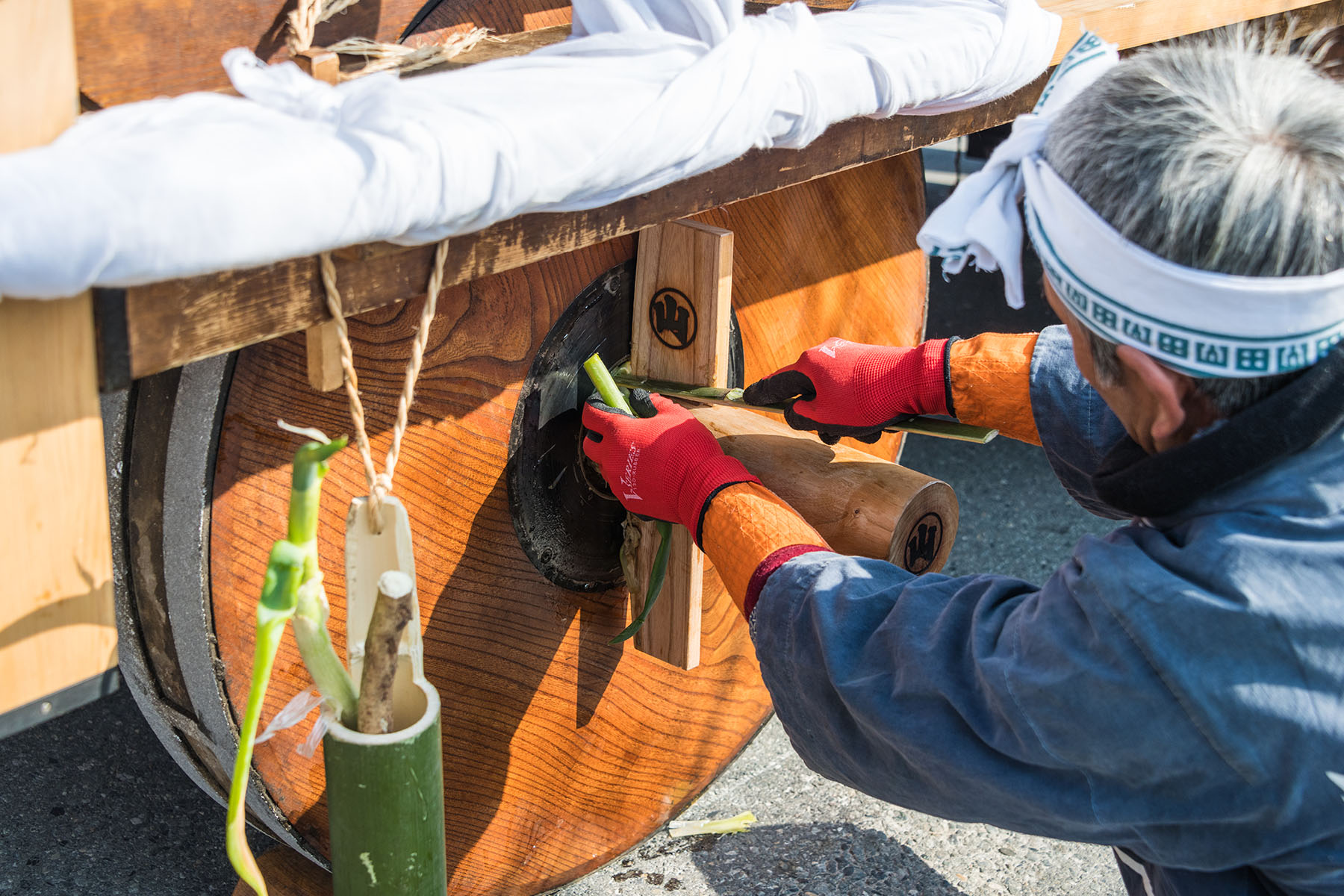 山田の春祭り 恒持神社