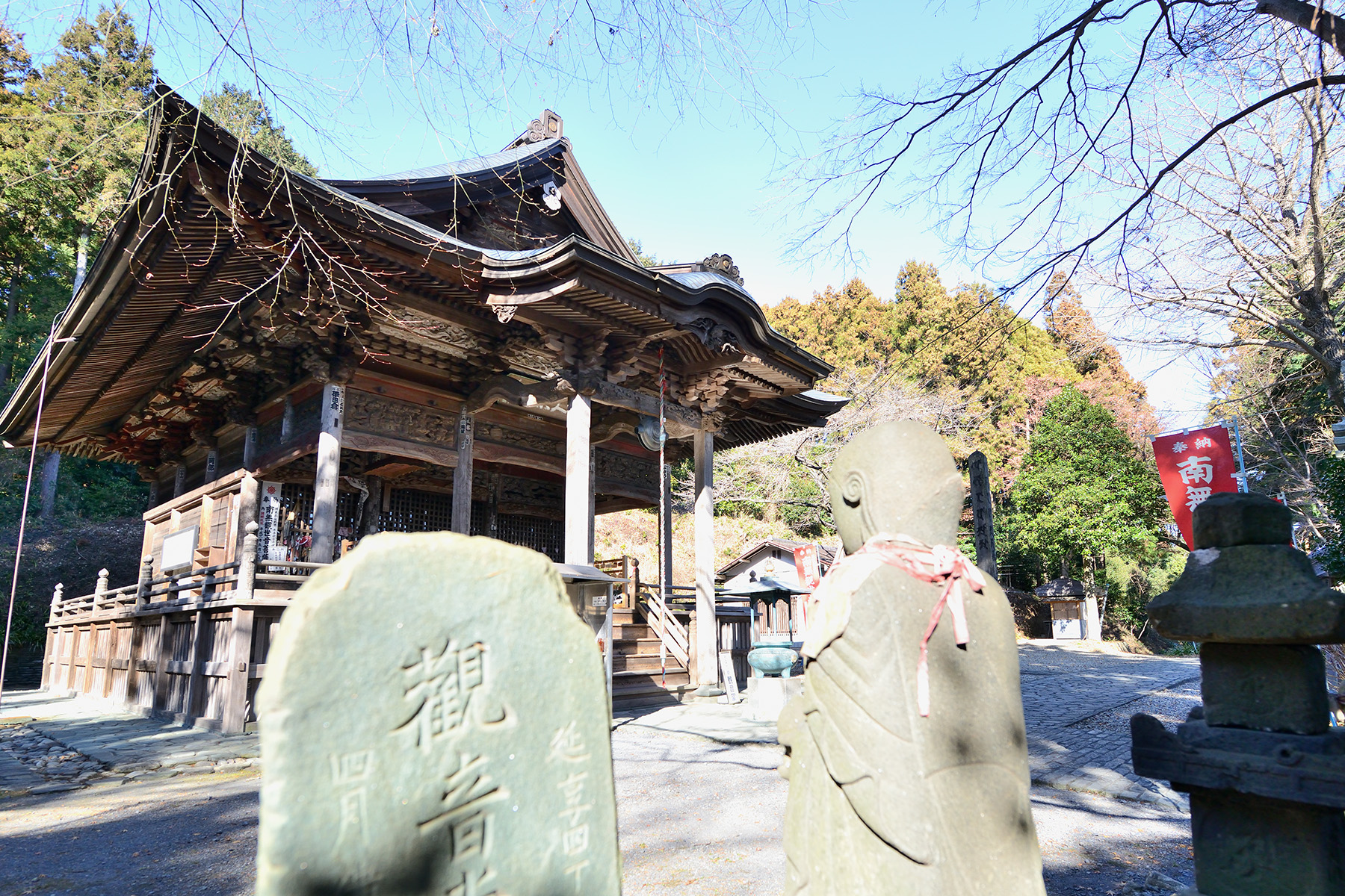 除夜の鐘 板東札所九番 慈光寺