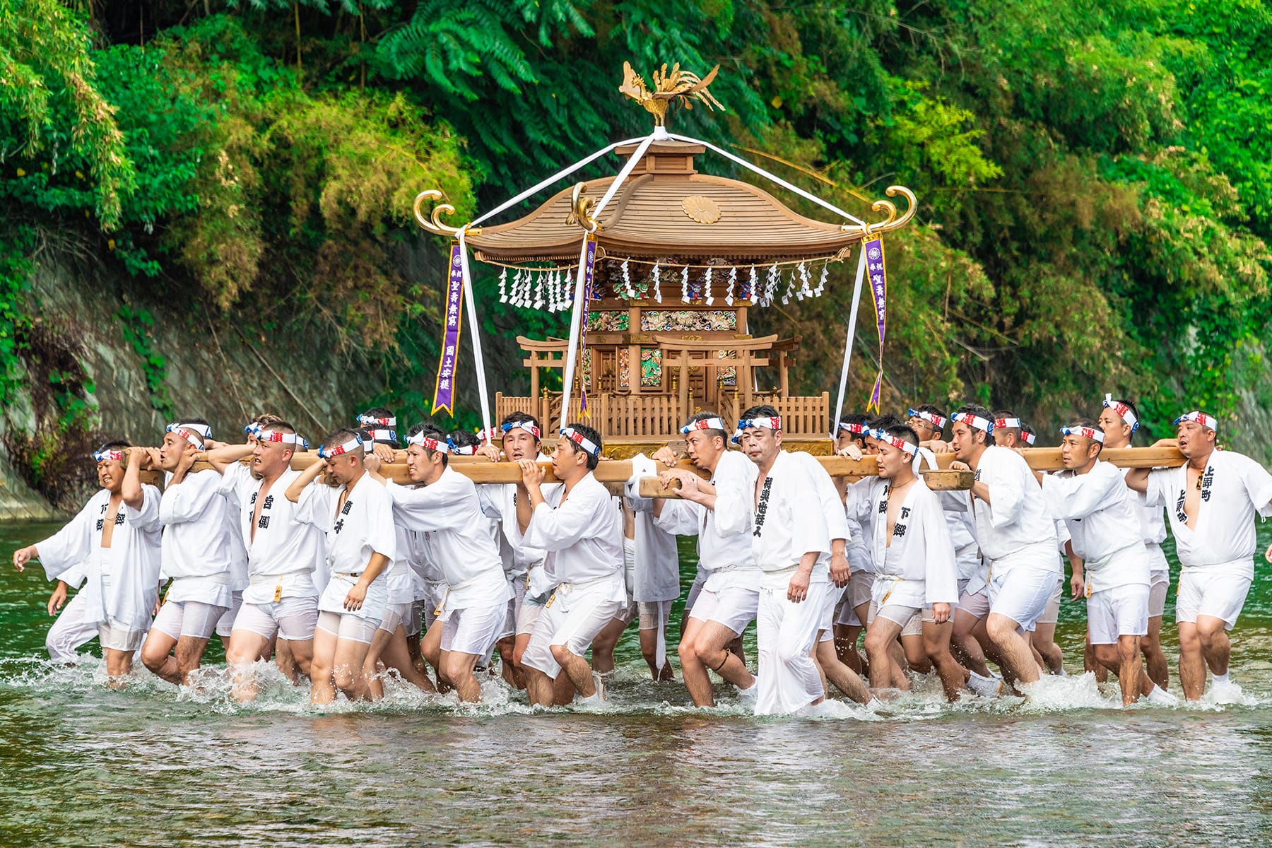 秩父川瀬祭｜秩父市市街中心部　