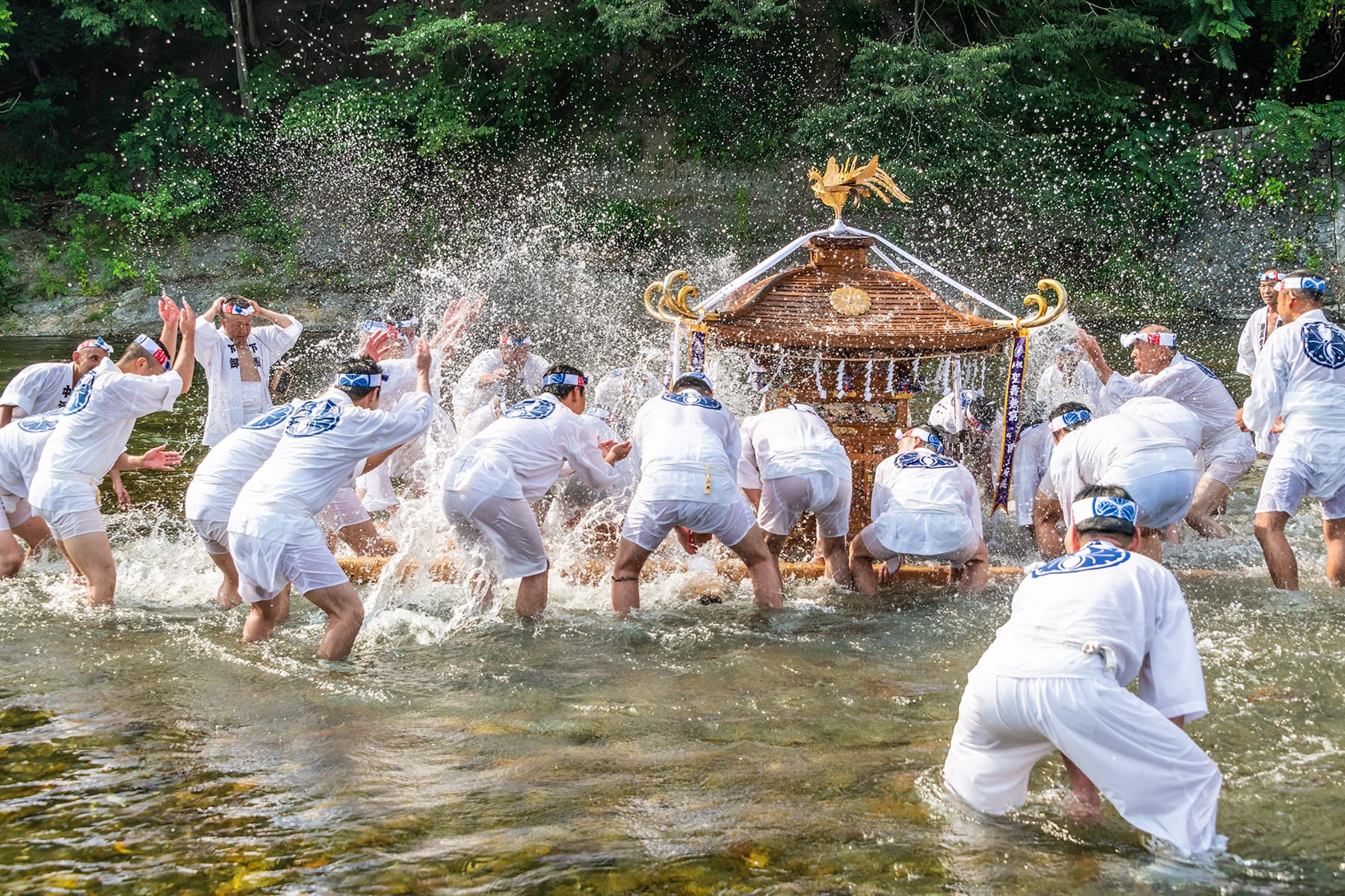 秩父川瀬祭｜秩父市市街中心部　