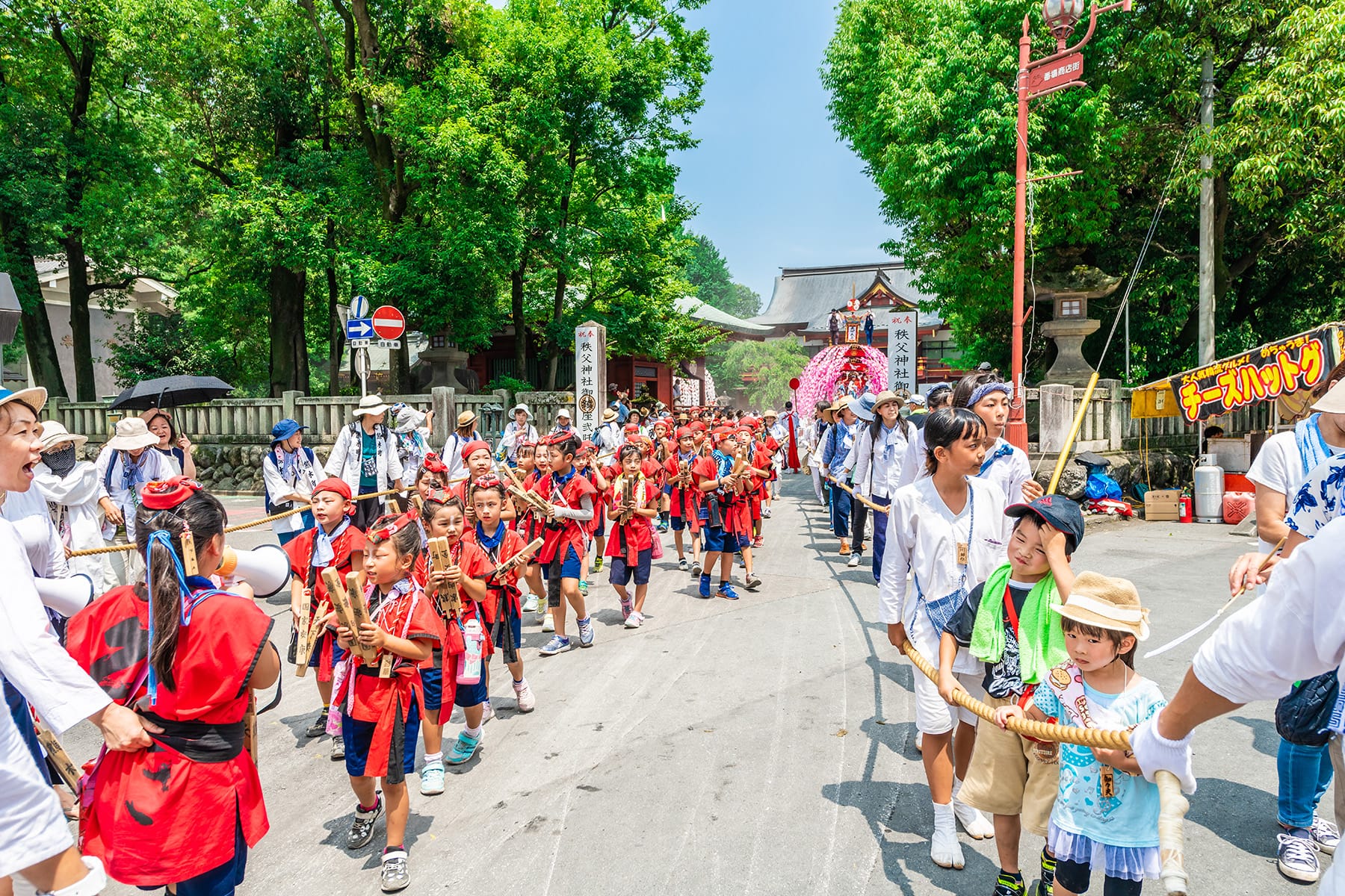 秩父川瀬祭｜秩父市市街中心部　