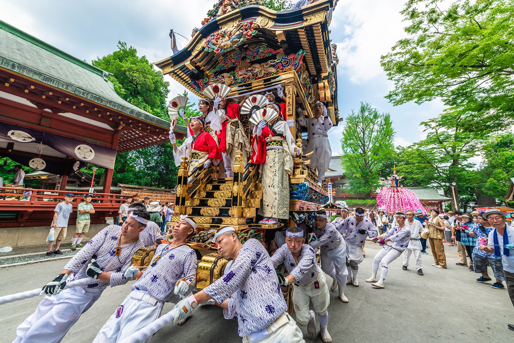 秩父川瀬祭｜秩父市市街中心部　