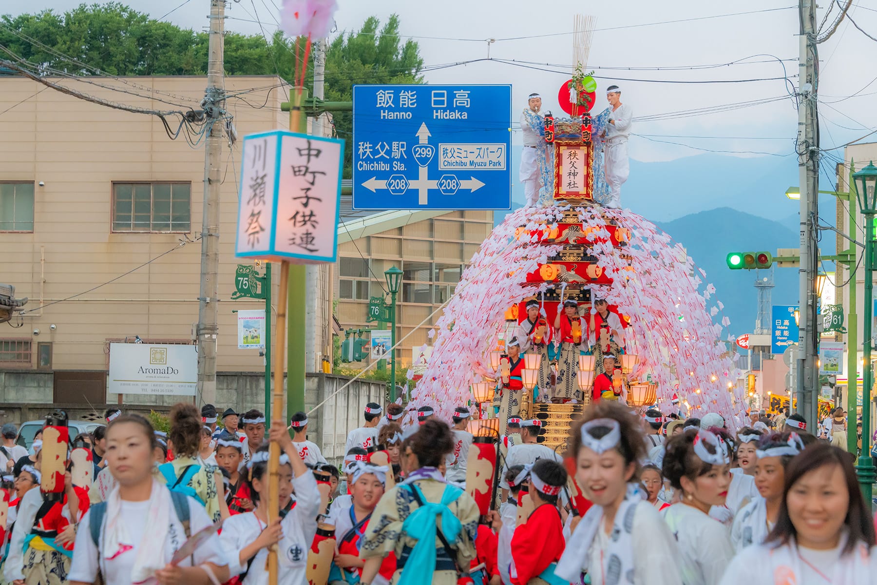 秩父川瀬祭｜秩父市市街中心部　