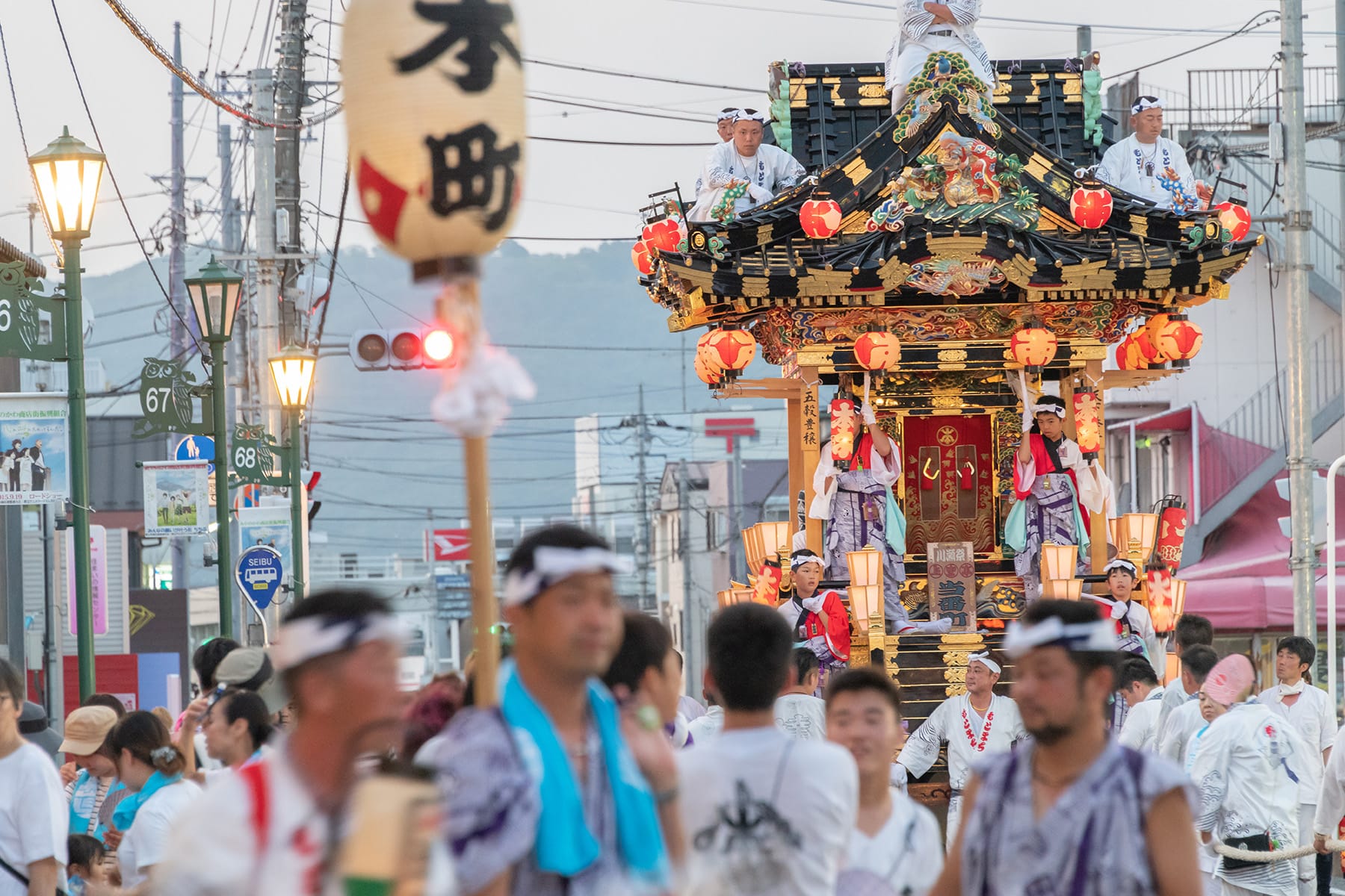 秩父川瀬祭｜秩父市市街中心部　