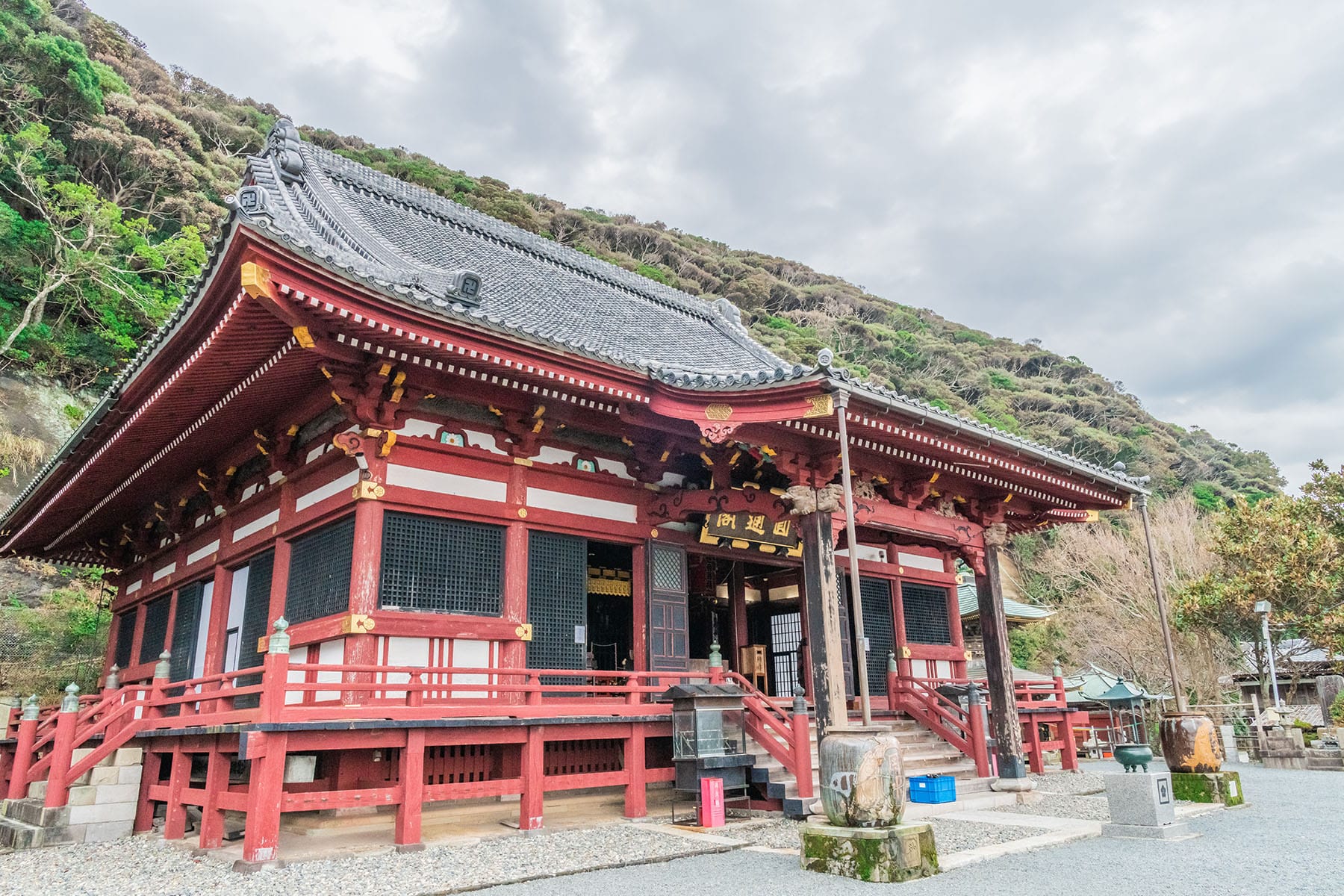 坂東札所　第３３番　【補陀洛山・那古寺】